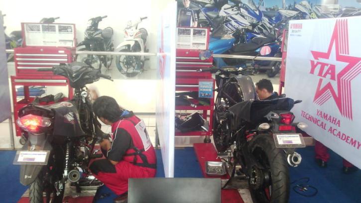 Tingkatkan Pelayanan, Yamaha Adu Kemampuan Mekanik JG yamaha