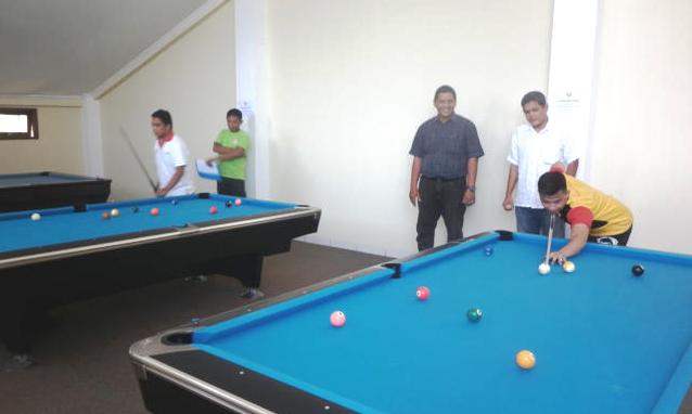 Memiliki Pusat Latihan Biliar