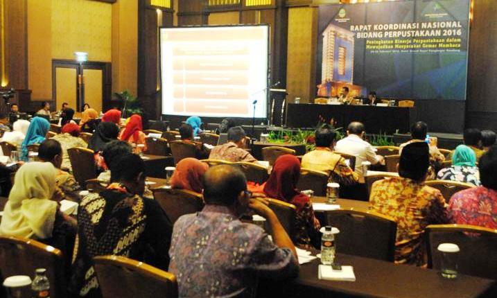 Perpusnas Ciptakan Masyarakat Gemar Baca Rakornas Perpustakaan