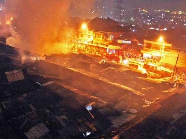Kebakaran Pasar Padalarang