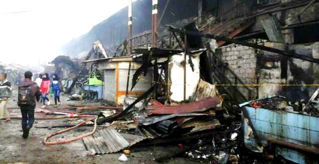 Kebakaran-Pasar-Panorama-Lembang