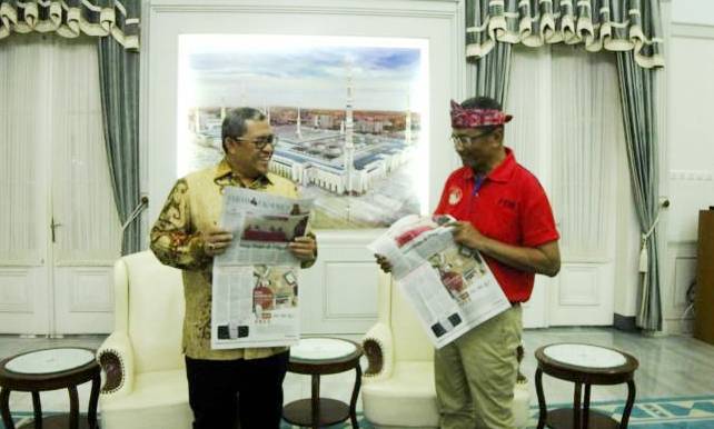 Dahlan Iskan Kunjungi Pakuan