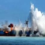 peledakan kapal viking