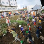 Tembok Pembatas Apartemen Ambruk