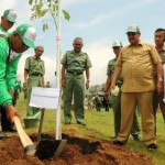 Penanaman Pohon di Kawasan Pemda KBB