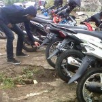 gembok motor parkir liar