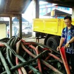 DBMP Temukan Satu Pick Up Bungkus Kabel