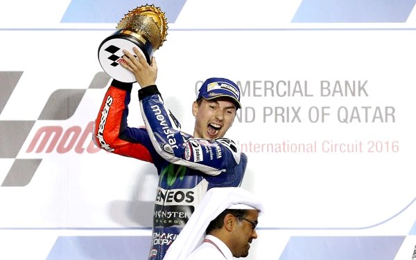 Lorenzo Juarai Seri Pembuka GP Qatar lorenzo