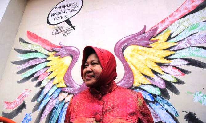 Wali Kota Surabaya Tri Rismaharini