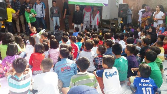 Ratusan Anak Ikut Teraphy Healing teraphy healing komunitas Dayeuhkolot Creative Movement (DCM)