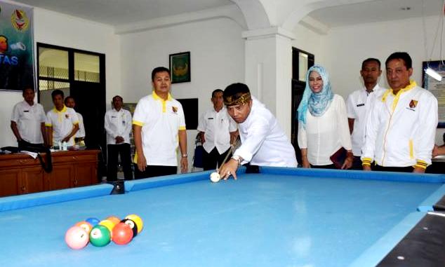 Gelar Turnamen Biliar Bupati Cup 1 Biliar Bupati Cup 1