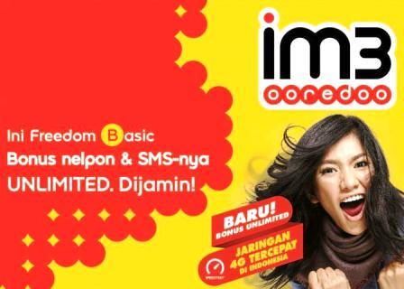 Kartu Perdana IM3 Ooredoo Freedom Basic Bebaskan Pengguna dari Aturan Operator