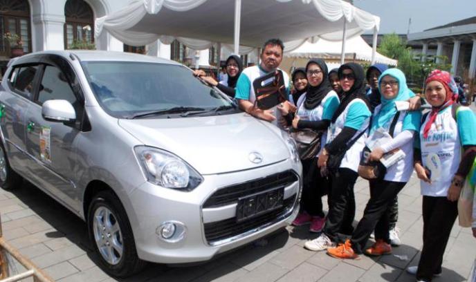 Pebagian Hadiah Fun Walk Luwak White Coffe