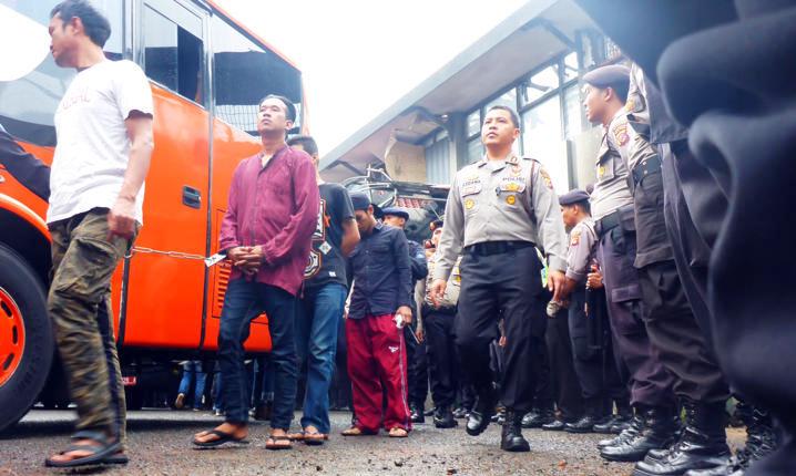 Pemindahan Napi Lapas Banceuy