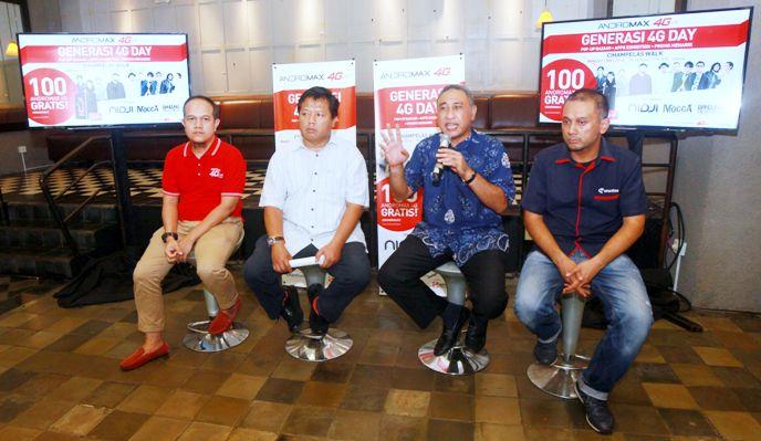 Smartfren Launcing kampanye generasi 4g