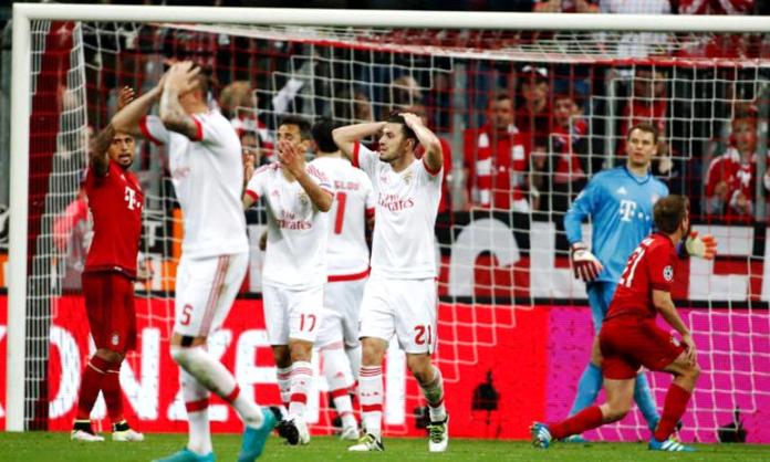 Benfica vs Bayern Muenchen, Aguias Bakal Putus Rekor Buruk bayern-benfica