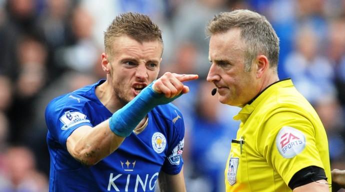 Vardy Kartu Merah, Laga Dramatis Leicester Kontra West Ham Berakhir Imbang Vardy