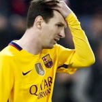 Pemain Barcelona, Lionel Messi.