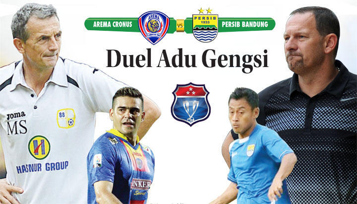 Duel Adu Gengsi Arema Cronus vs Persib Bandung