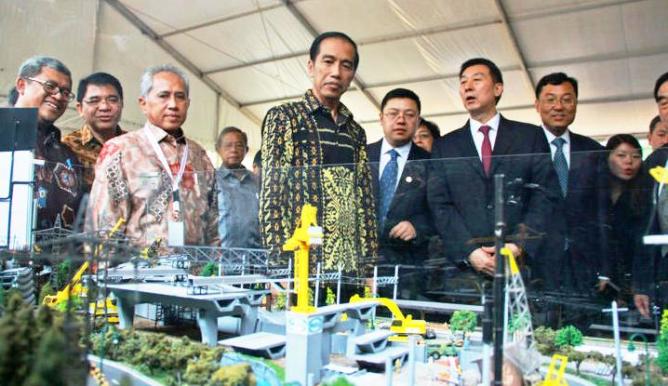 Ground Breaking Kereta Cepat Jakarta Bandung