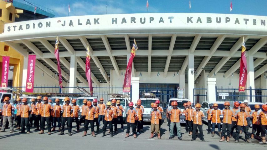 Jaga Keberlangsungan Listrik untuk PON Jawa Barat Jalak harupat- venue PON