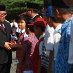 Upacata Peringatan Hardiknas 2016