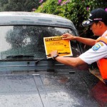 gembok parkir dishub