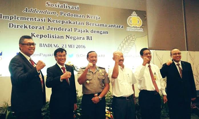 Ditjen Pajak Gandeng Mabes Polri Tegakan Hukum lewat Addendum pajak