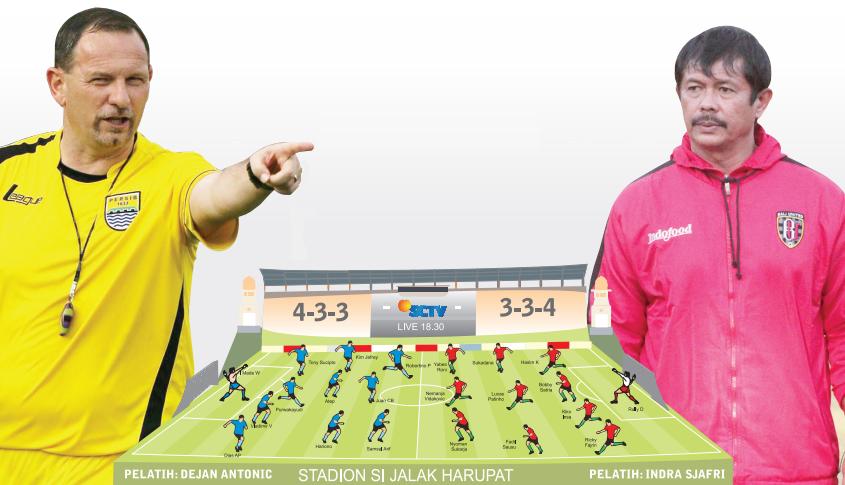 Persib vs Bali United, Wajib Menang demi Jalur Juara
