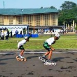 Siapkan Tribun Penonton di Lintasan Sepatu Roda