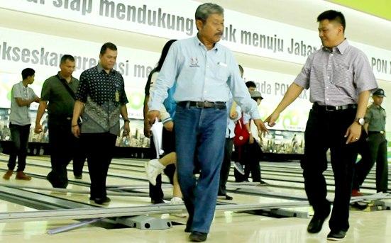 Tim Kemenpora dan KONI Pusat Tinjau Venue PON tinjau venue PON