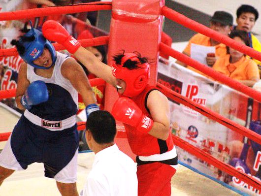 Dewan dan KONI Jabar Pantau Arena Tinju