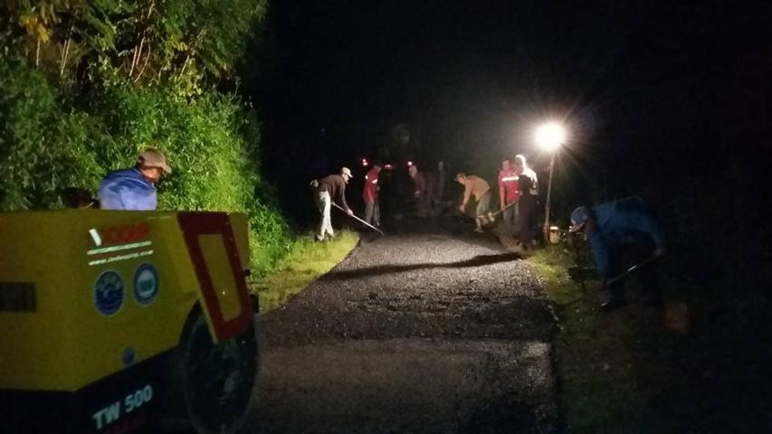 Genjot Perbaikan Jalan Perbatasan