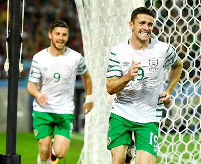 Rep. Irlandia 1 vs 0 Italia, The Green Army Melangkah Perdelapan Final Irlandia