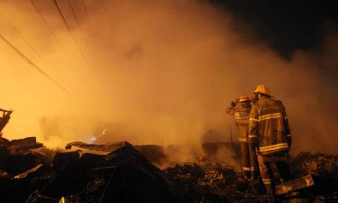 Kebakaran Pasar Padalarang