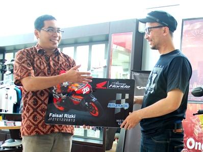 DAM Berikan Asuransi Jiwa Bagi Konsumen Honda di Jawa Barat Always Honda Member Card