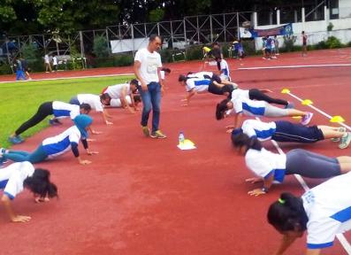 Drum Band Jabar Tetap Latihan di Bulan Puasa