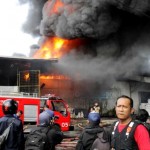 pabrik BMW kebakaran