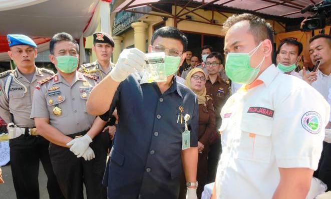 pemusnahan narkoba-miras