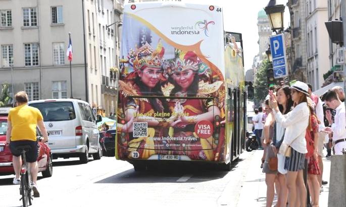 Bus Wonderful Indonesia Itu bak Undangan buat Wisatawan Bus Wisata Indonesia