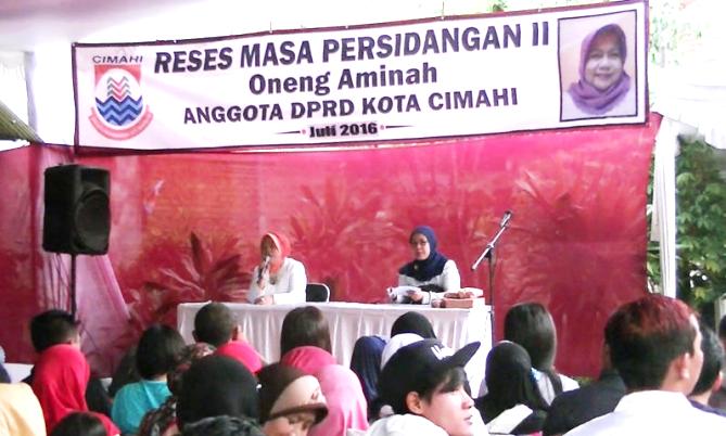 Oneng Aminah Tampung Aspirasi dan Keluhan Warga