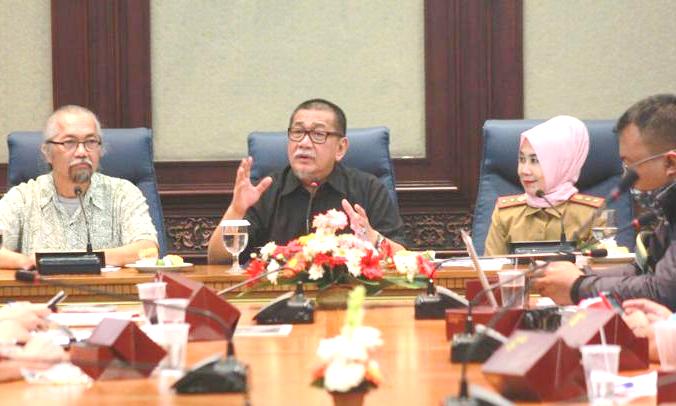 Pemprov Gelontorkan Rp 1,8 Miliar untuk Festival Digital Art Jumpa Pers Bidaf