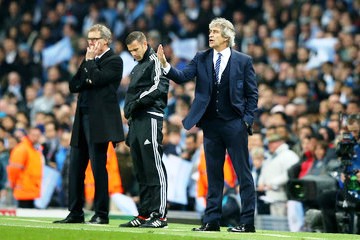 Manuel Pellegrini dan Laurent Blanc