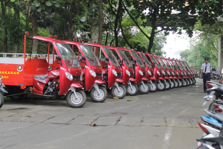 Tiap Kelurahan Dapat Pemadam Kebakaran Mini Tiap Kelurahan Dapat Pemadam Kebakaran Mini