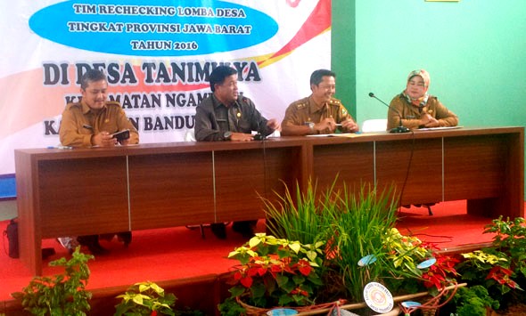 Desa Tanimulya Siap Jadi Miniatur Desa Se-Jabar