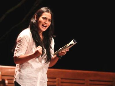 Ine Febriyanti: Film Monolog Itu Menantang Ine Febriyanti