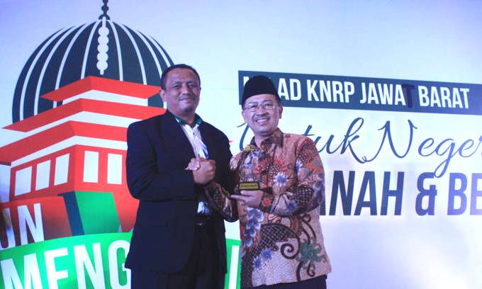 KNRP Jabar Ganjar Penghargaan ke 6 Kepala Daerah