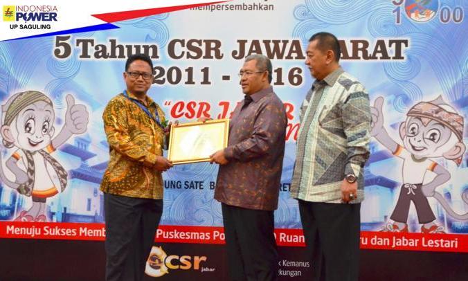 Penghargaan CSR UP Sgl dari Prov Jabar