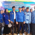 Partai Demokrat Gelar Bakti Sosial di Rancatungku
