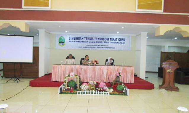 Pemanfaatan TTG Tingkatkan Daya Saing KUMK M bimtek TTG